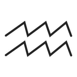 Picto signe astrologique Verseau