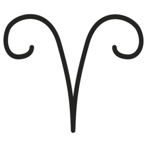 Picto signe astrologique Bélier