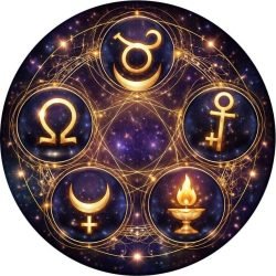 Illustration du parcours en astrologie.