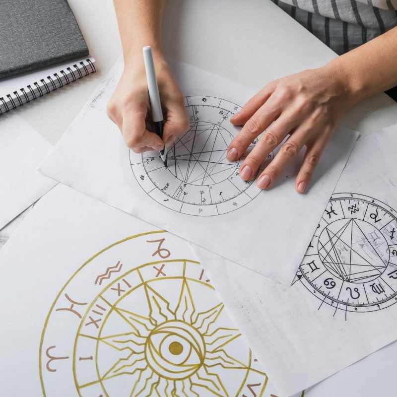 Préparation de la Carte du Ciel pour une consultation Astrologiqe.